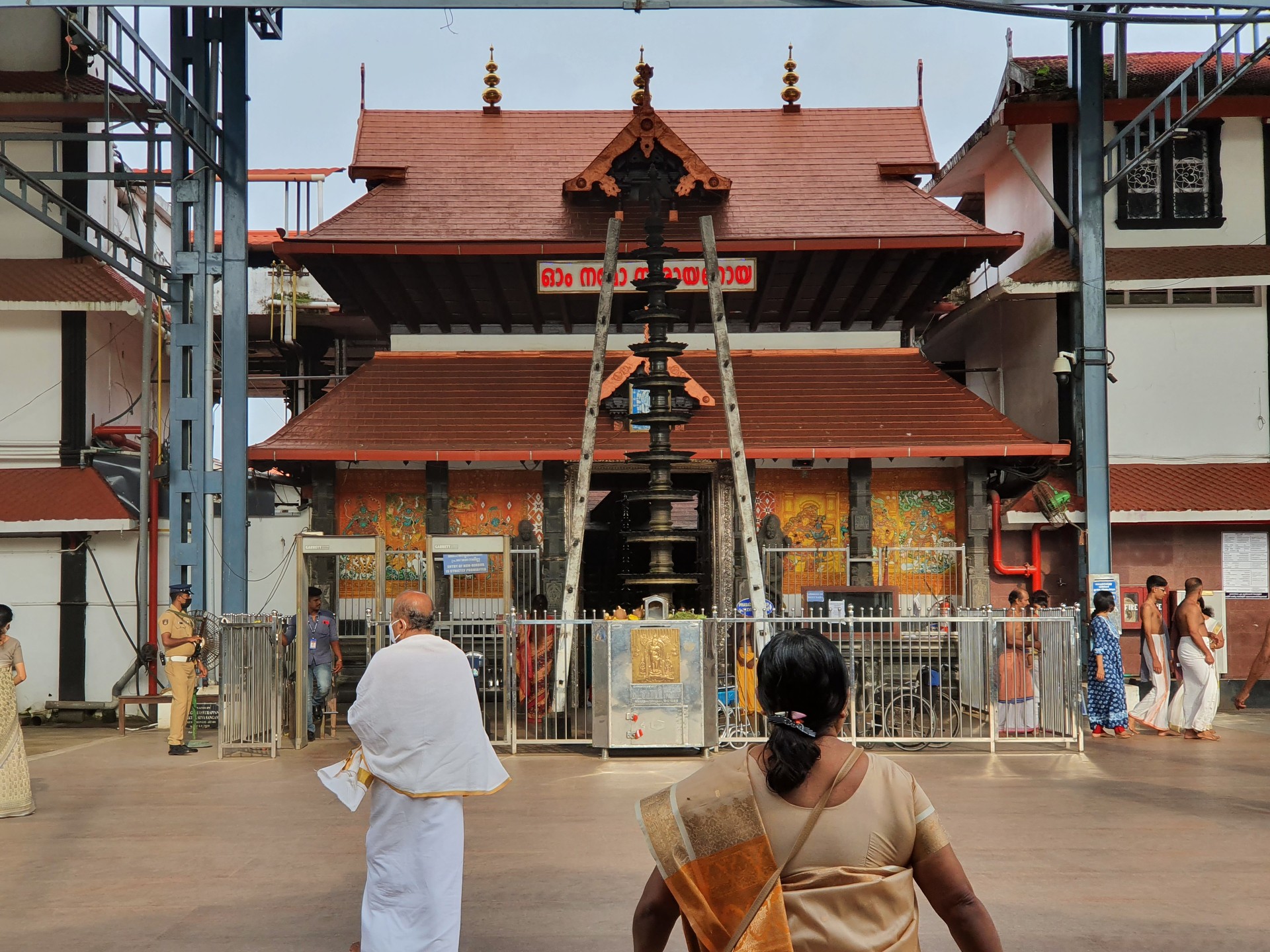 Guruvayur Temple a Hindu temple Kerala India.